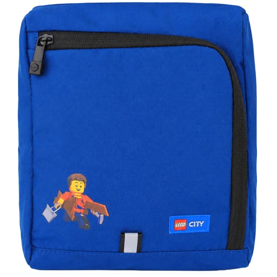 Lego 20L City Awaits Optimo Starter Kids Blue Backpack - Image 4