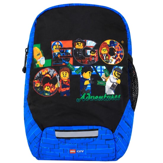 Lego 10L City Police Adventure Kids Black/Blue Backpack - Image 1