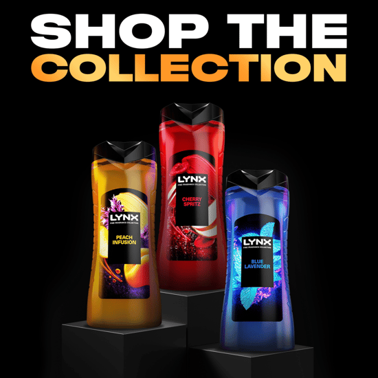 Lynx Fine Fragrance Cherry Spritz Gift Set for Men, Body Spray, Stick and Wash - Image 6