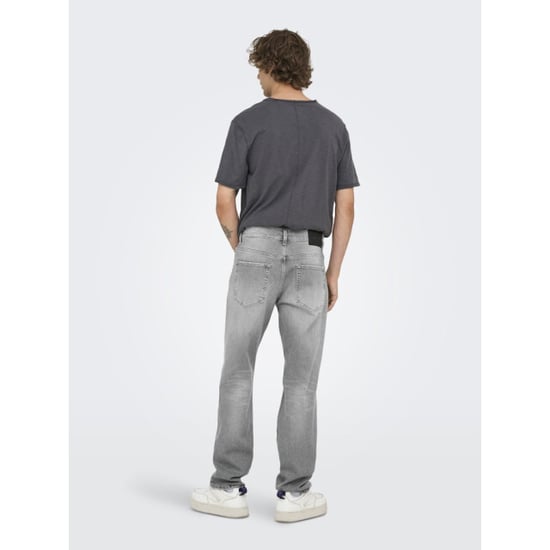 Only & Sons Onsedge performance mg 3823 dot dnm grey denim - Image 3