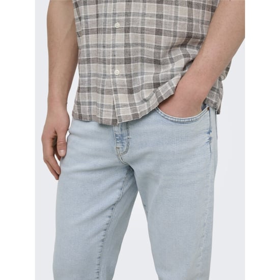 Only & Sons Onsweft feg. jax lb 7006 tai dnm blue denim - Image 4