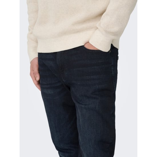 Only & Sons Onsloom slim blue black 6921 dnm no blue denim - Image 3