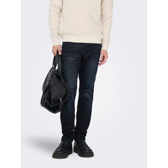 Only & Sons Onsloom slim blue black 6921 dnm no blue denim - Image 4