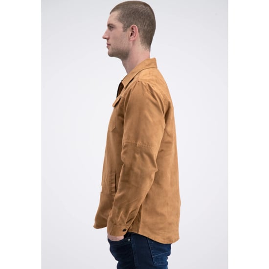 Gabbiano Heren overshirt sonce 426244 5004 roasted pecan - Image 3
