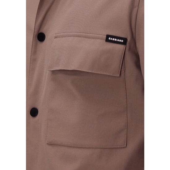 Gabbiano Heren overshirt 4265413 4232 wood brown - Image 4