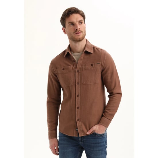 Gabbiano Heren overshirt 335740 5701 clay - Image 1