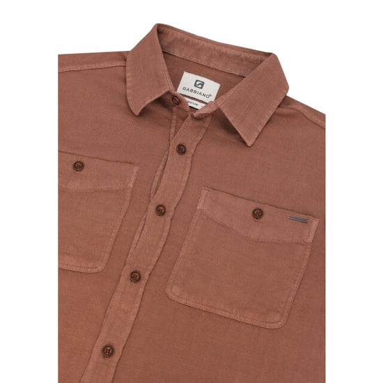 Gabbiano Heren overshirt 335740 5701 clay - Image 2