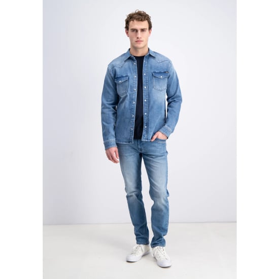 Gabbiano Heren overshirt avlon 3365312 4342 bleached blue - Image 3