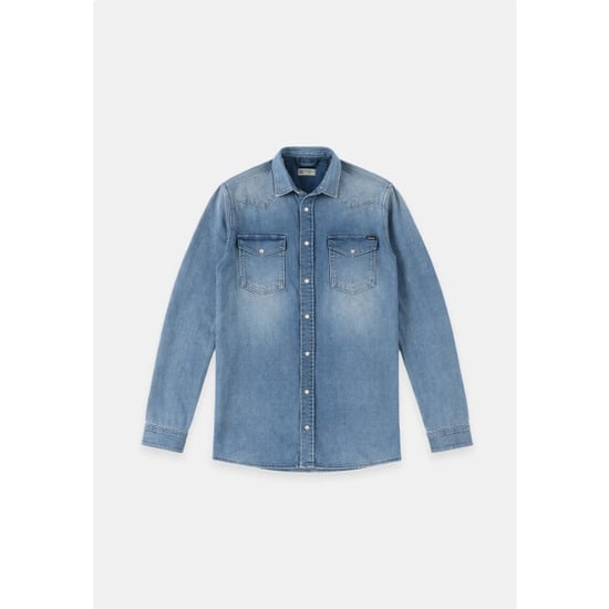 Gabbiano Heren overshirt avlon 3365312 4342 bleached blue - Image 5