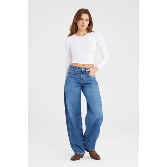 Cup of Joe Clara balloon fit jeans medium blue - Image 1
