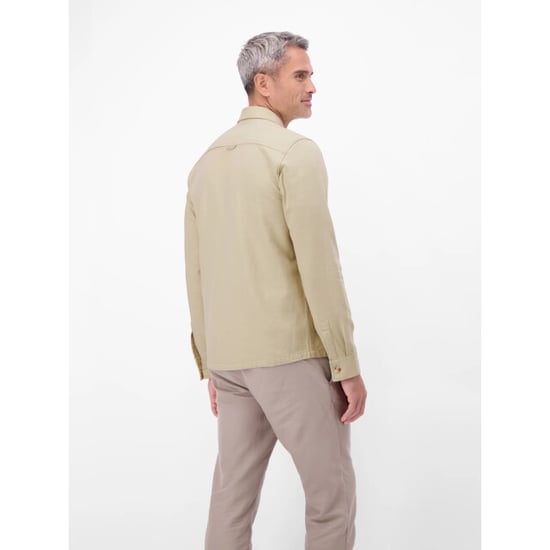 Lerros Heren overshirt 2631240 134 soft stone - Image 4