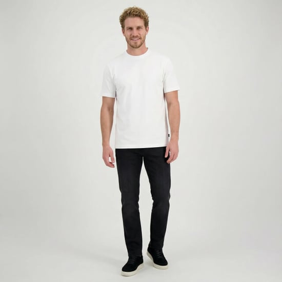 Cars Lugano heren soft denim regular-fit jeans black used - Image 1
