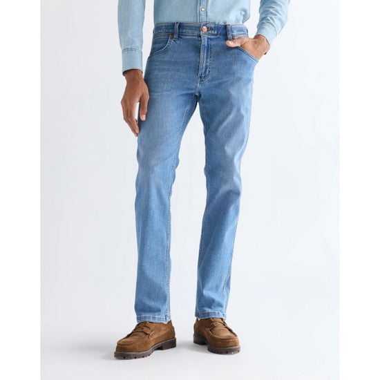 Wrangler Greensboro heren regular straight-fit jeans tabacco ice - Image 3