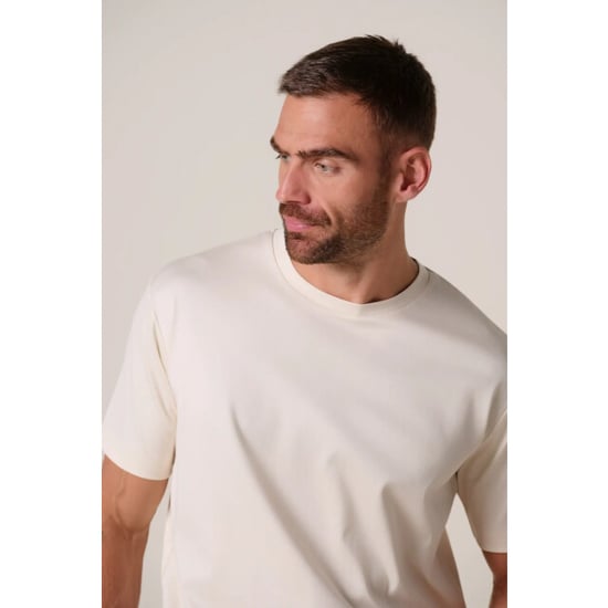 Profuomo Ppxt30002j t-shirt crew neck short sleeve raw white - Image 1