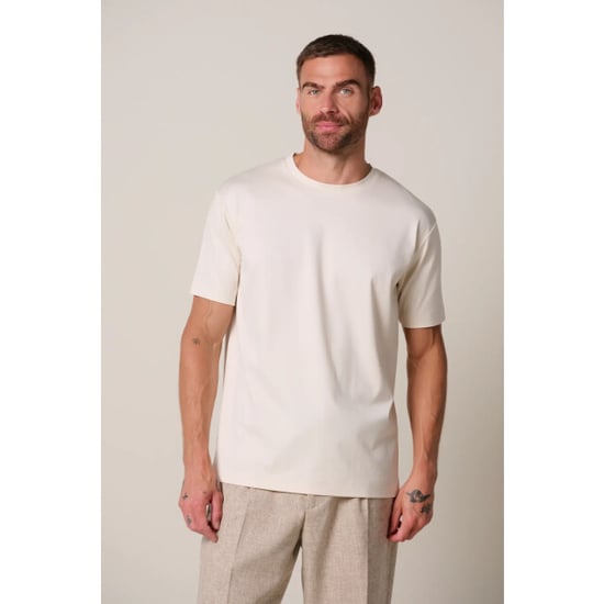 Profuomo Ppxt30002j t-shirt crew neck short sleeve raw white - Image 2