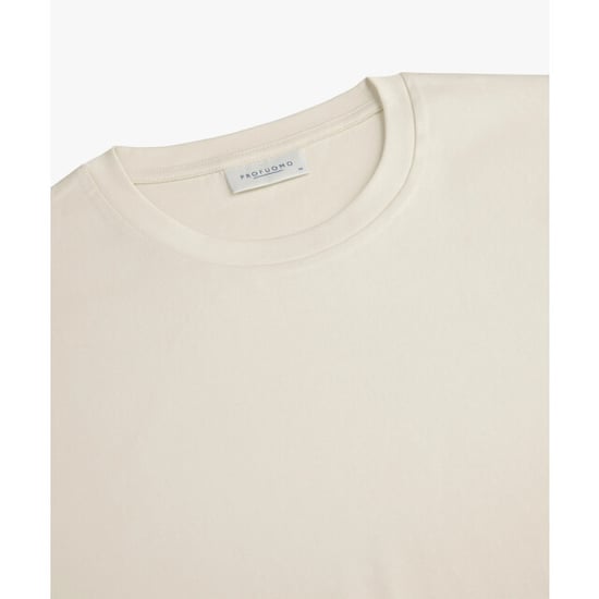 Profuomo Ppxt30002j t-shirt crew neck short sleeve raw white - Image 3
