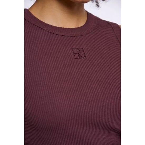 Rino & Pelle Drew.7002611 rino en pelle tanktop chocolate bean - Image 3