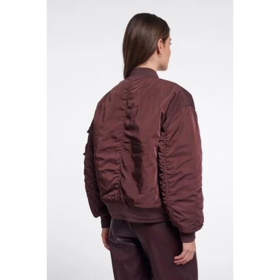 Rino & Pelle Djenna.7002611 rino en pelle bomber jacket fudge cloak and light blue - Image 2