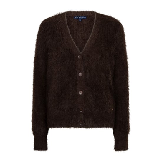 Red Button Rb fuzzy cardigan espresso - Image 1