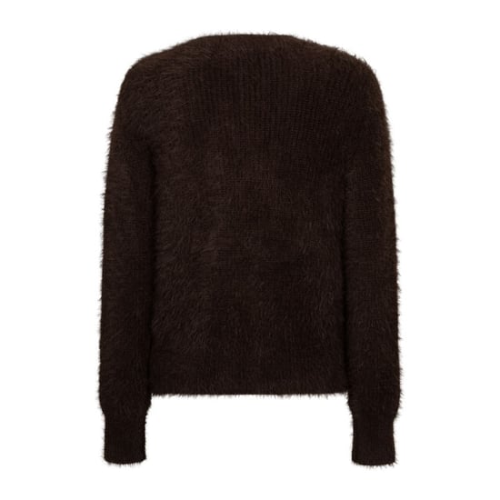 Red Button Rb fuzzy cardigan espresso - Image 3