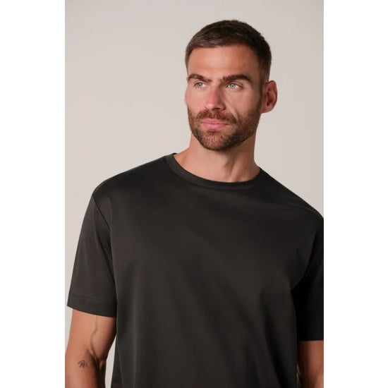 Profuomo Ppxt30002h t-shirt crew neck short sleeve dark brown - Image 3