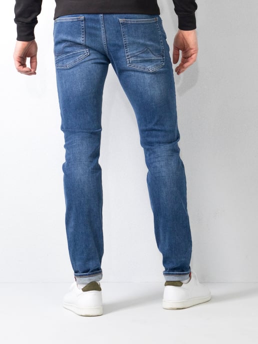 Petrol Industries - Heren Seaham Classic Slim Fit Jeans - Blauw - Image 4