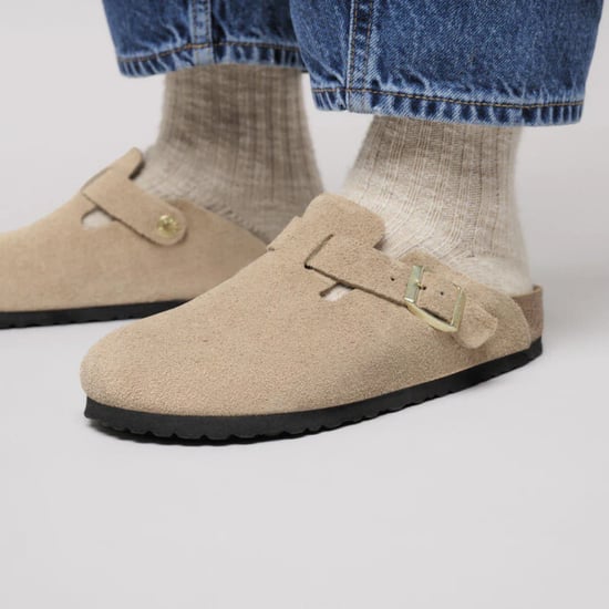 Birkenstock Boston suède smal voetbed unisex instapper - Image 4