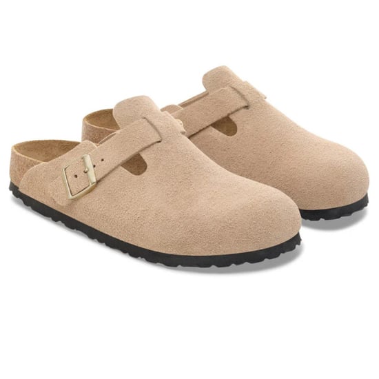 Birkenstock Boston suède smal voetbed unisex instapper - Image 5