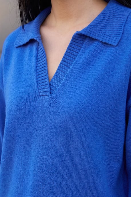 Collared Knit Jumper - Image 4