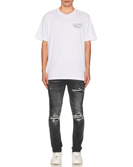 MX1 MX1 Leather Skinny Jeans Leather Jeans in Grey - Image 5