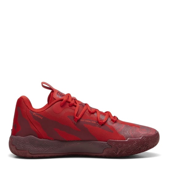 Men's Puma Mb.03 Lo Team Basketball Trainers in Team Regal Re - Image 5