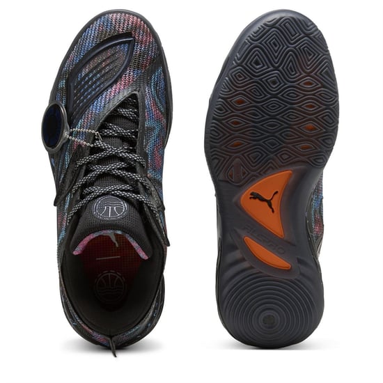 Men's Puma All Pro Nitro 2 Vbl Basketball Trainers in Puma Black-El - Image 4