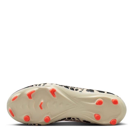 Boys Nike Zoom Mercurial Vapor 16 Juniors Firm Ground Football Boots in Burgundy/Print - Image 3