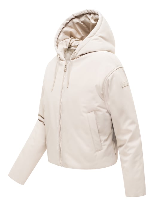 Navahoo dames winterjas Biscuitaa met capuchon - Image 2