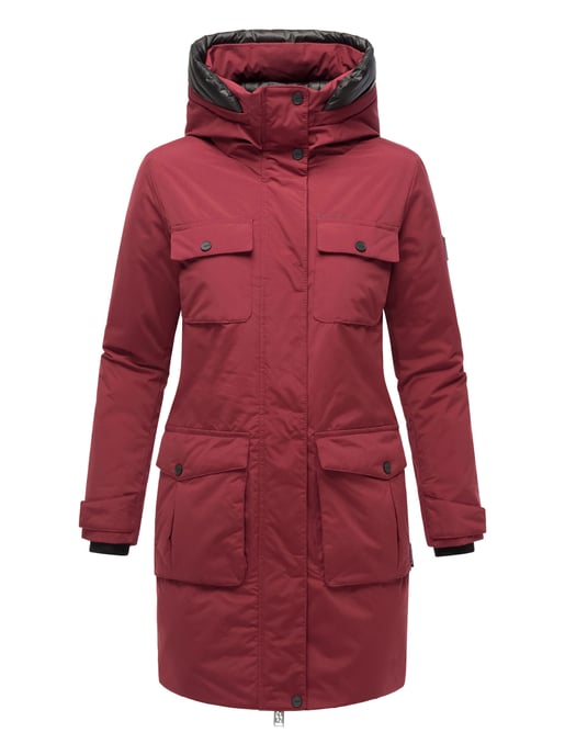 Navahoo Eissturm dames wintermantel met capuchon en fleecevoering - Image 2