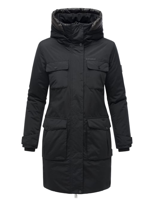 Navahoo Eissturm dames wintermantel met capuchon en fleecevoering - Image 2
