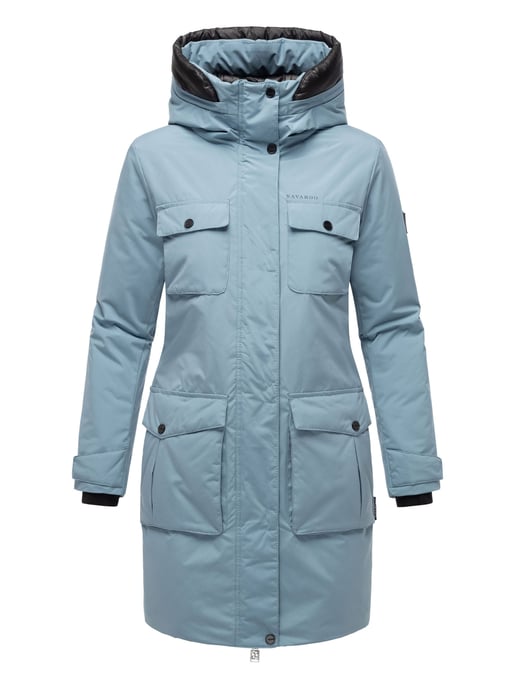 Navahoo Eissturm dames wintermantel met capuchon en fleecevoering - Image 2