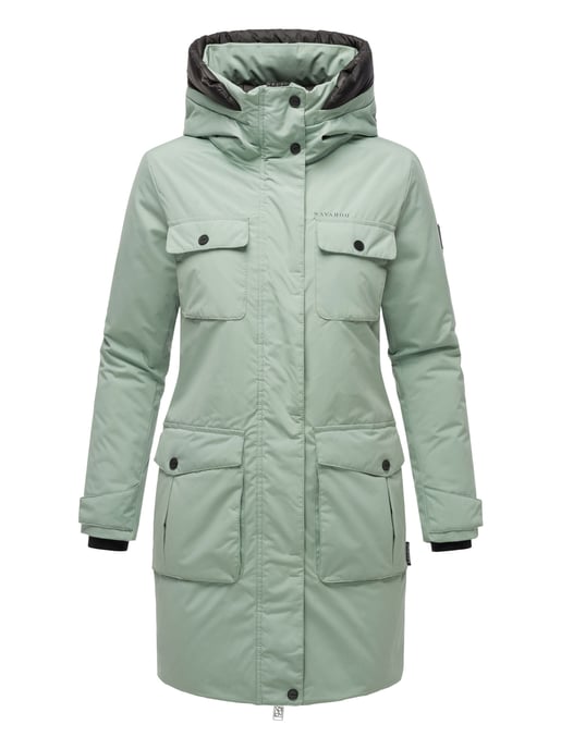 Navahoo Eissturm dames wintermantel met capuchon en fleecevoering - Image 2