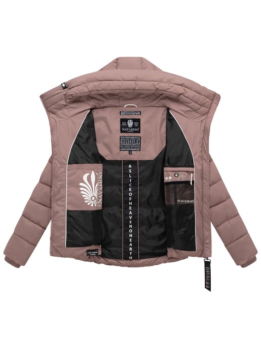 Navahoo dames gewatteerde jas Amayaa – Elegant & Licht Gevoerd - Image 5