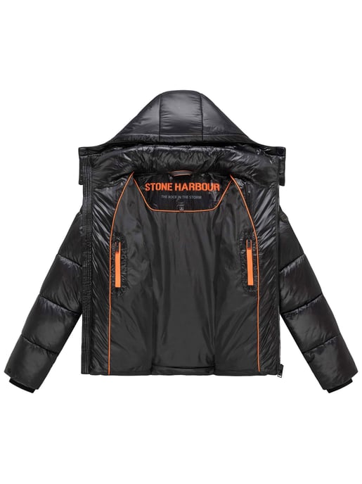 Stone Harbour heren winterjas Eziio met capuchon - Image 4