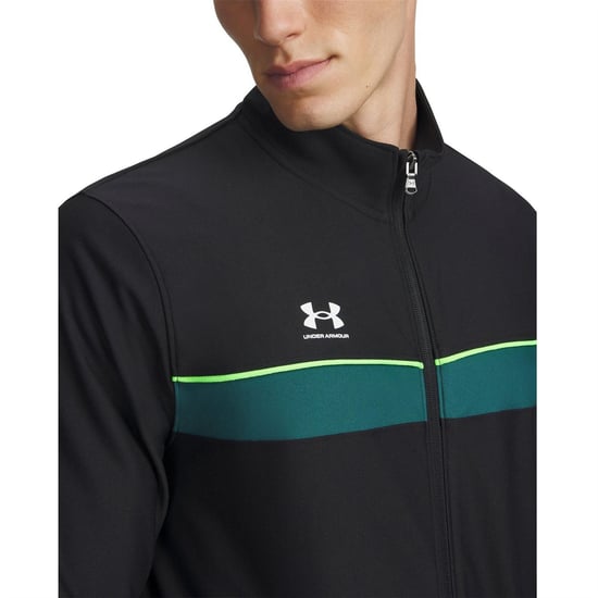 Men's Under Armour Tracksuit in Black/White - Image 4