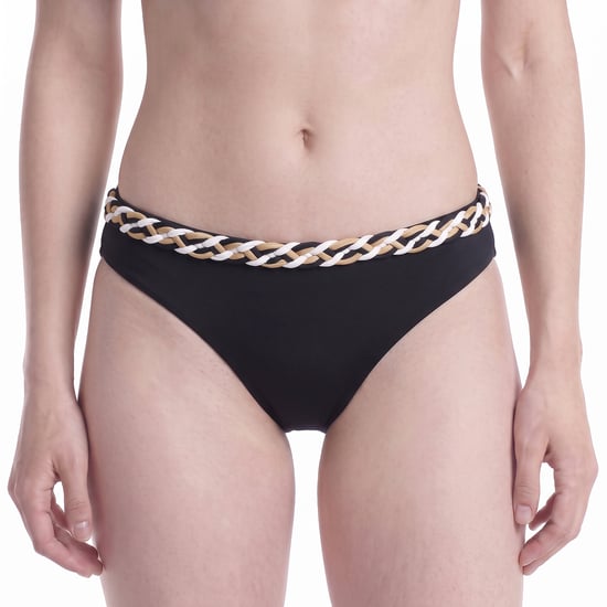 Dames Bikini Onderstuk met Gevlochten Tailleband 50561359 - Image 1