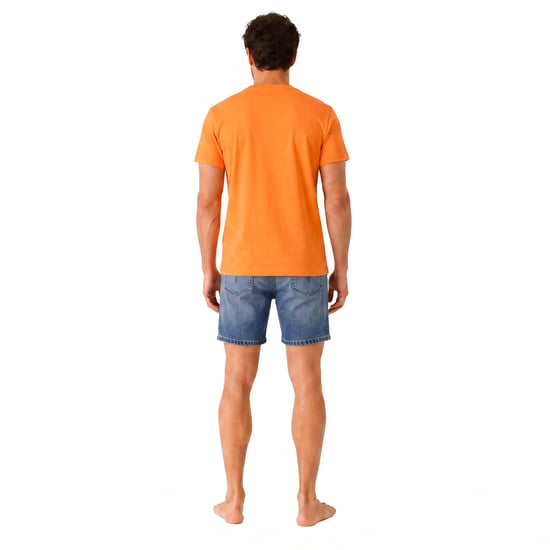 Heren Regular Fit Korte Mouwen Katoenen T-Shirt 50491706 - Image 3