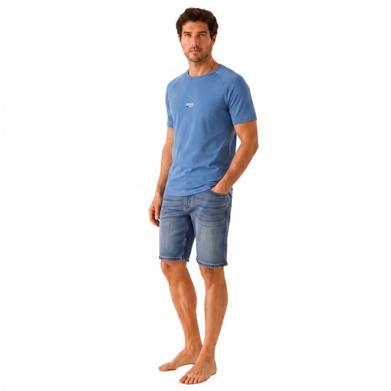 Men's Short Sleeve Cotton T-Shirt 50517970 - Image 4