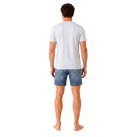 Heren Regular Fit Korte Mouwen Katoenen T-Shirt 50491706 - Image 3
