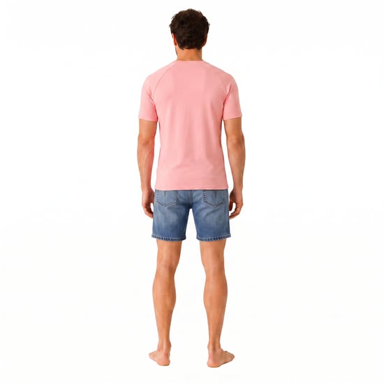 Heren Korte Mouwen Katoenen T-Shirt 50517970 - Image 3