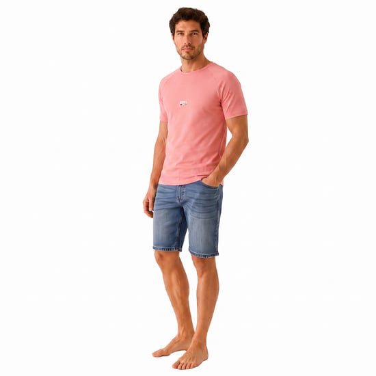 Heren Korte Mouwen Katoenen T-Shirt 50517970 - Image 4