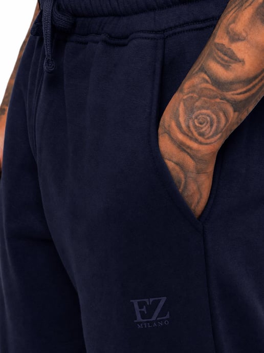 Enzo Milano | Mens Open Hem Jogger - Image 4