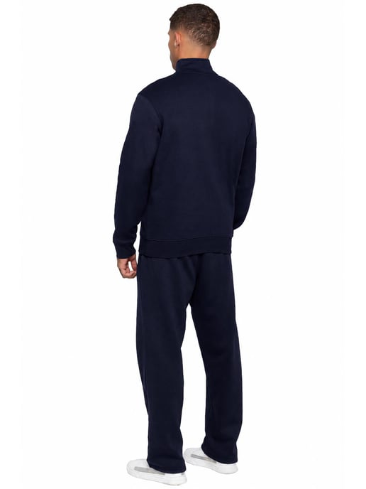 Enzo Milano | Mens Half Zip Sweatshirt Tracksuit Set - Image 2