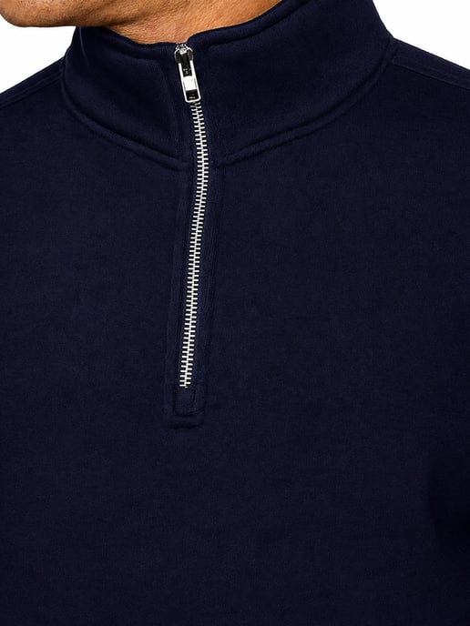 Enzo Milano | Mens Half Zip Sweatshirt Tracksuit Set - Image 5